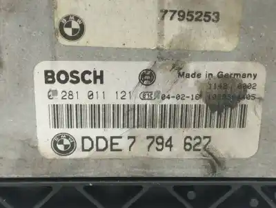 Second-hand car spare part ecu engine control for bmw x3 (e83) 3.0d oem iam references 0281011121 7794627 dde7794627