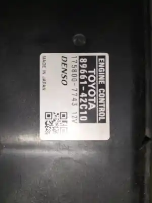 Second-hand car spare part ecu engine control for toyota rav 4 (a3) 2.2 turbodiesel cat oem iam references 8966142c10  1758007743