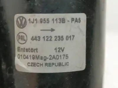 Автозапчастина б/у двигатель передніх склоочисників для seat leon (1m1) stella посилання на oem iam 443122275019  