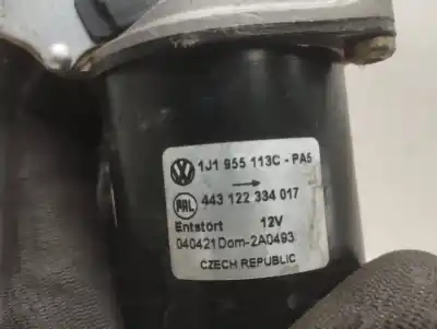 Автозапчасти б/у мотор переднего стеклоочистителя за seat toledo (1m2) signo ссылки oem iam 1j1955113c  