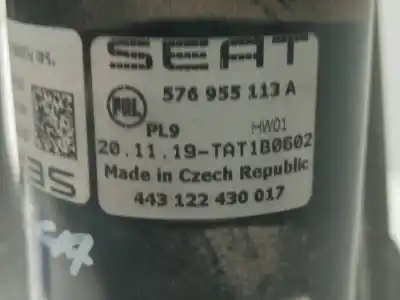 Peça sobressalente para automóvel em segunda mão motor do limpa para brisas por seat ateca (kh7) reference referências oem iam 576955113a  