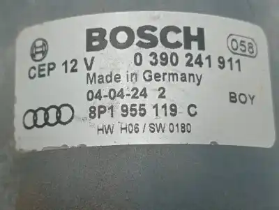 Peça sobressalente para automóvel em segunda mão motor do limpa para brisas por audi a3 (8p) 1.6 102 cv / 75 kw referências oem iam 8p1955119c  