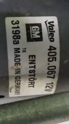 Second-hand car spare part front windshield wiper motor for opel corsa d limited edition oem iam references 405067 367546129 3198a