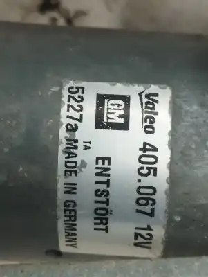 Second-hand car spare part front windshield wiper motor for opel corsa d (s07) 1.2 (l08 l68) oem iam references 40506712v 13182340 