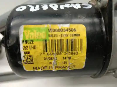 Peça sobressalente para automóvel em segunda mão motor do limpa para brisas por dacia sandero stepway referências oem iam 288009321rb w000034506 w000031629