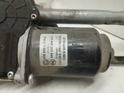 Peça sobressalente para automóvel em segunda mão motor do limpa para brisas por skoda spaceback (5h) active referências oem iam 5jb955113pl9  