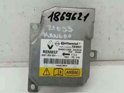 Second-hand car spare part AIRBAG CONTROL UNIT for RENAULT KANGOO  OEM IAM references 8201025624  