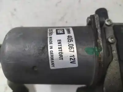 Peça sobressalente para automóvel em segunda mão motor do limpa para brisas por opel corsa d (s07) 1.2 (l08 l68) referências oem iam 405067  