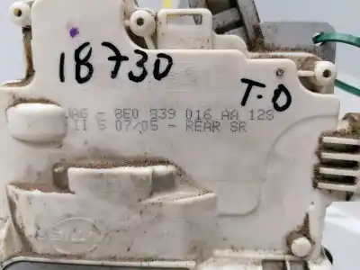 Автозапчастина б/у замок заднього правого дверя для audi a4 avant (8e) 3.0 v6 24v tdi посилання на oem iam 8e0839016aa  