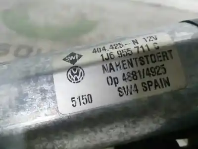 Автозапчастина б/у двигатель заднього склоочисника для seat leon (1m1) * посилання на oem iam 1j6955711c 48814925 404425n