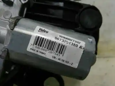 Peça sobressalente para automóvel em segunda mão motor do limpador traseiro por peugeot 208 access referências oem iam 9673251380a  w000027332