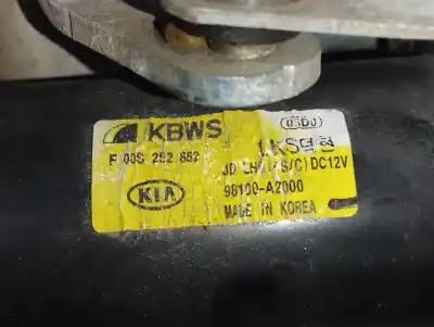 Pezzo di ricambio per auto di seconda mano tiranti e motorino del tergicristallo anteriore per kia cee´d 1.6 crdi cat riferimenti oem iam 98100a2000  