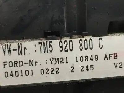Peça sobressalente para automóvel em segunda mão quadrante por ford galaxy (vy) ghia referências oem iam 7m5920800c  