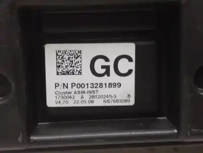 Peça sobressalente para automóvel em segunda mão quadrante por opel corsa d cosmo referências oem iam p0013281899  