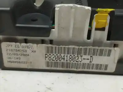 Pezzo di ricambio per auto di seconda mano pannello degli strumenti per renault modus confort dynamique riferimenti oem iam p8200418023d  