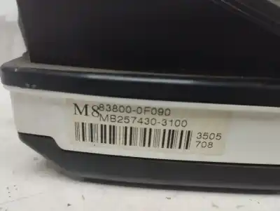 Автозапчастина б/у панель інструментів для toyota corolla verso (r1) 2.2 d-4d sol посилання на oem iam 838000f090  