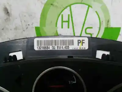 Peça sobressalente para automóvel em segunda mão quadrante por opel combo familiar referências oem iam 13216684  