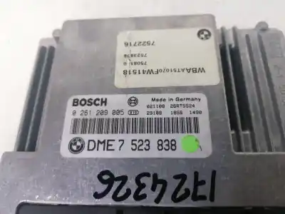 Second-hand car spare part ecu engine control for bmw serie 3 compact (e46) 316ti oem iam references 5537351 0261209005 7522716