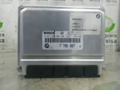 Second-hand car spare part ecu engine control for bmw serie 3 berlina (e46) 320d oem iam references 7786887  