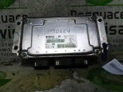 Pièce détachée automobile d'occasion calculateur moteur ecu pour peugeot 206 cc cc références oem iam 0261207477