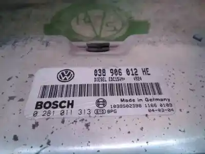 Second-hand car spare part ecu engine control for seat leon (1m1) 1.9 tdi oem iam references 038906012he  