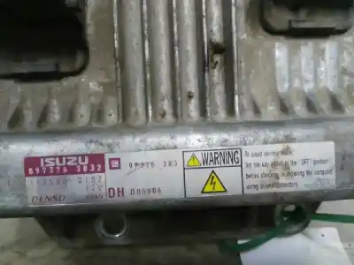 Peça sobressalente para automóvel em segunda mão centralina de motor uce por opel combo tour referências oem iam 8973763832 97376383 1125000182