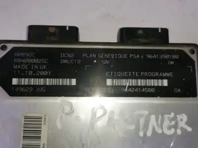 Peça sobressalente para automóvel em segunda mão centralina de motor uce por citroen berlingo * referências oem iam r04080025c 9642414580 9641390180