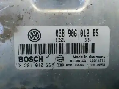 Автозапчасти б/у блок управления двигателем за seat toledo (1m2) * ссылки oem iam 0281010228  