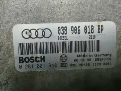 Автозапчасти б/у блок управления двигателем за audi a3 (8l) 1.9 tdi ссылки oem iam 0281001848 28sa3731 038906018bp