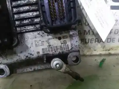 Peça sobressalente para automóvel em segunda mão centralina de motor uce por opel corsa c corsa c (2003 - 2007) referências oem iam 55354327 581188 0261208393