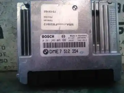 Second-hand car spare part ecu engine control for bmw serie 3 compact (e46) 316ti oem iam references 0261209005  dme7512354