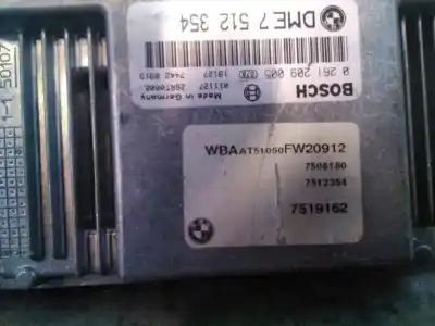 Second-hand car spare part ecu engine control for bmw serie 3 compact (e46) 316ti oem iam references 0261209005  dme7512354