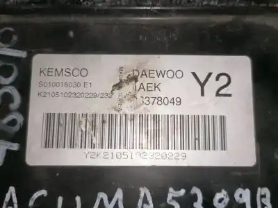 Second-hand car spare part ecu engine control for daewoo tacuma 1.8 oem iam references 96378049  100