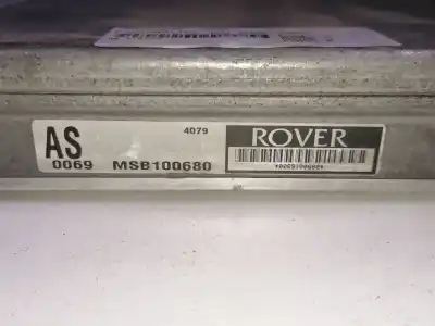 Peça sobressalente para automóvel em segunda mão centralina de motor uce por mg serie 200 (rf) 220 sd referências oem iam msb100680  