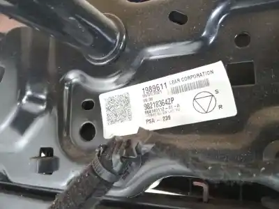 Peça sobressalente para automóvel em segunda mão assento dianteiro esquerdo por citroen berlingo feel m referências oem iam 98218364zp  654140112