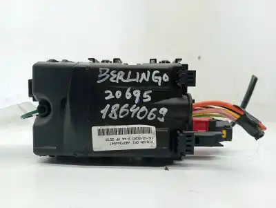 Second-hand car spare part fuse box unit for citroen berlingo feel m oem iam references 9812661980