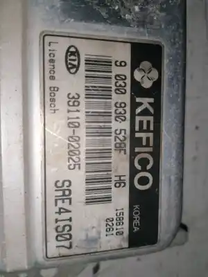Peça sobressalente para automóvel em segunda mão centralina de motor uce por kia picanto 1.1 cat referências oem iam 9030930528f  3911002025
