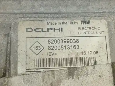 Автозапчастина б/у ебу контролер двигуна для renault scénic ii (jm0/1_) 1.5 dci (jm1f) посилання на oem iam 8200399038  8200513163