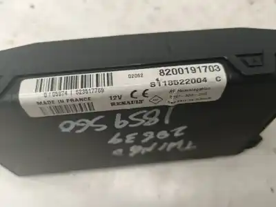 Peça sobressalente para automóvel em segunda mão módulo eletrônico por renault twingo (co6) 1.2 alize referências oem iam 8200191703  