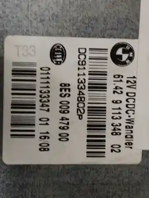 Second-hand car spare part electronic module for bmw serie 1 berlina (e81/e87) 116i oem iam references 6142911334802  