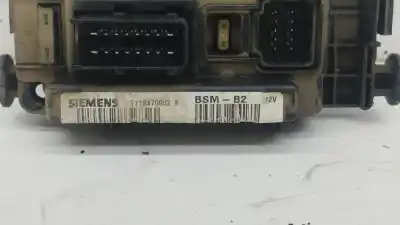 Second-hand car spare part fuse box unit for citroen berlingo 1.9 d multispace oem iam references 9643498980  t118470002