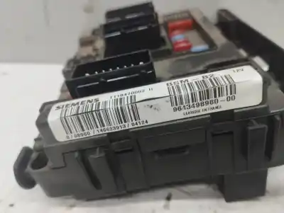 Second-hand car spare part fuse box unit for citroen berlingo 1.9 d multispace oem iam references 9643498980  t118470002