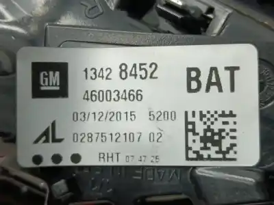 Second-hand car spare part interior rear right light for opel corsa e color edition ecoflex oem iam references 13428452  