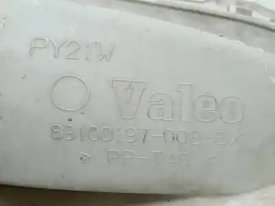 Second-hand car spare part left headlight for opel agila básico oem iam references 09204189  