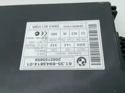Second-hand car spare part electronic module for bmw 3 (e90) 320 i oem iam references 694381401 5wk9511fbr 6135694381401