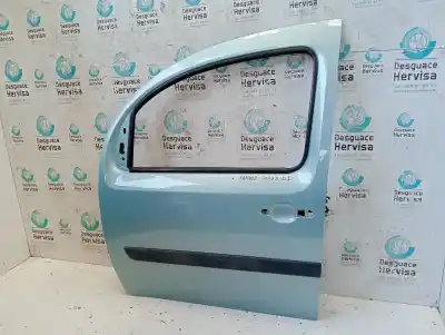 Second-hand car spare part left front door for renault kangoo dynamique oem iam references   