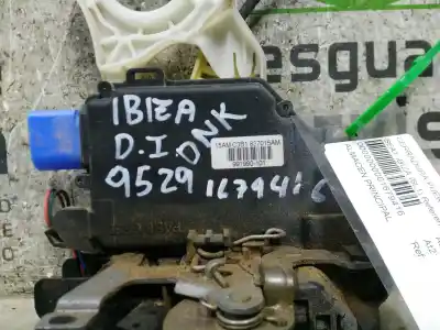 Second-hand car spare part left front door lock for seat ibiza (6l1) reference oem iam references   