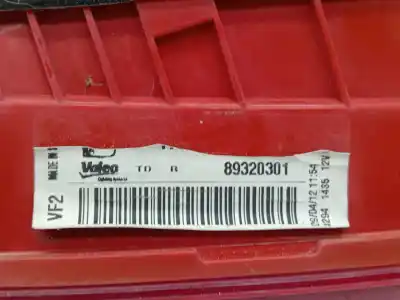 Second-hand car spare part interior rear right light for seat leon (1p1) reference oem iam references 89320301  