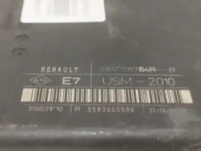 Second-hand car spare part fuse box unit for renault kangoo profesional oem iam references 284b68764r  