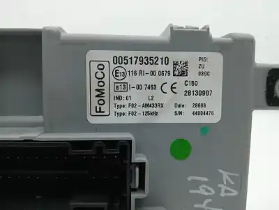 Second-hand car spare part fuse box unit for ford ka (ccu) titanium+ oem iam references 00517935210  